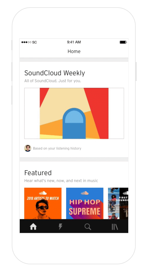 App Like Soundcloud