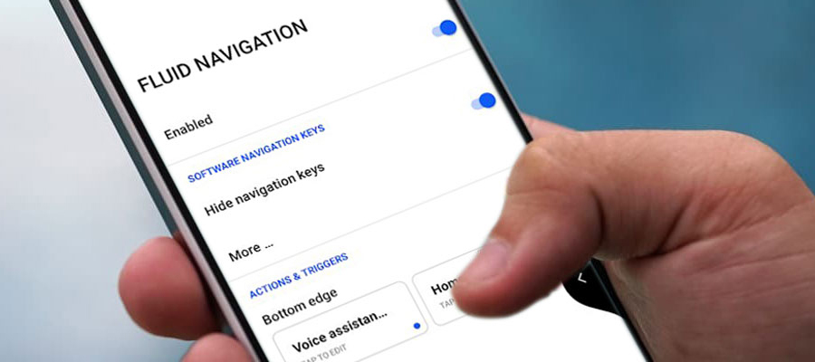 Fluid Navigation Gestures