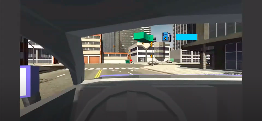 VR Car Driving Simulator Game﻿
