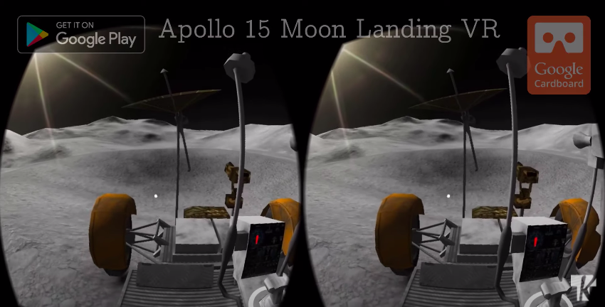 Apollo 15 Moon Landing VR﻿