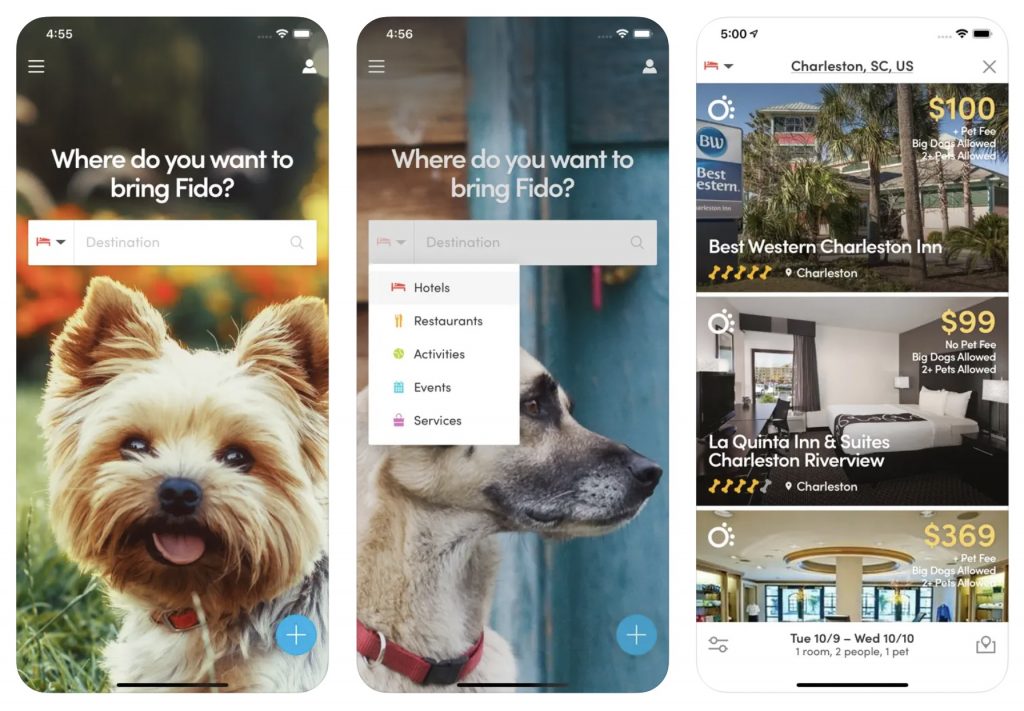 Pet-Friendly Hotel Finder App