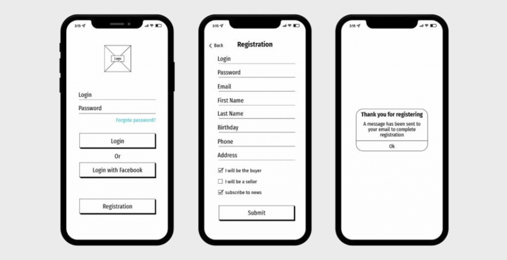 Create an app design