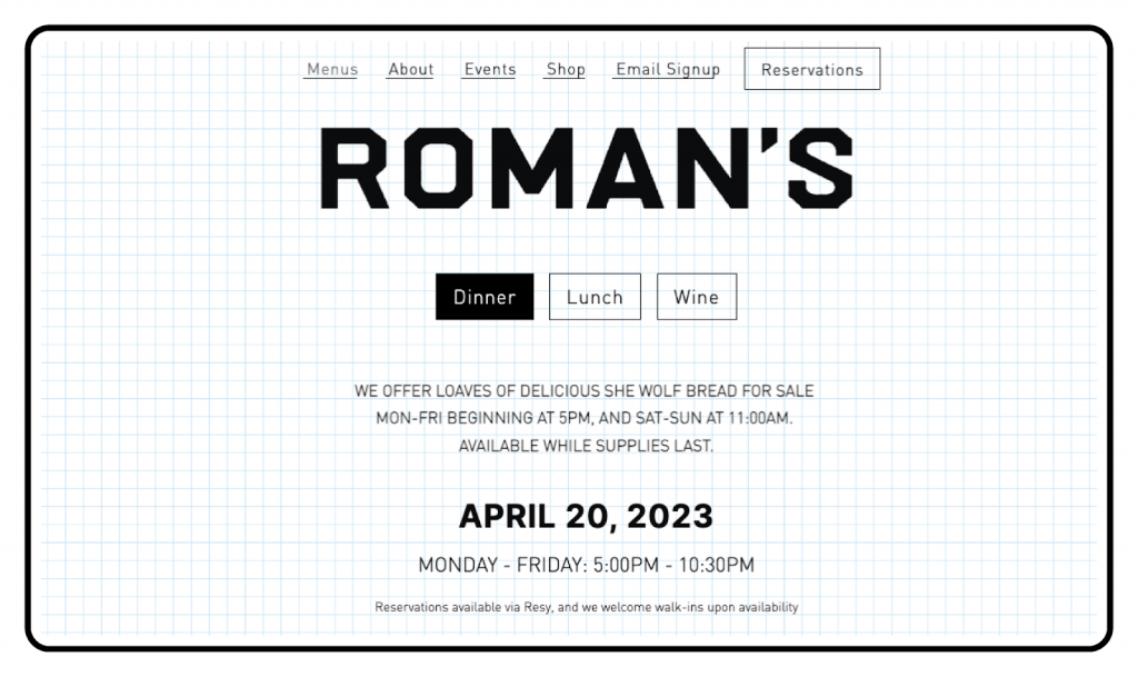 Roman’s