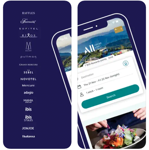 Hotel chain apps